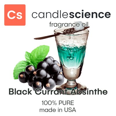 Аромаолія CandleScience - Black Currant Absinthe (Чорна смородина та абсент), 50 мл CS005