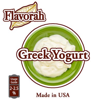 Ароматизатор Flavorah - Greek Yogurt (Грецький йогурт), 10 мл FLV13