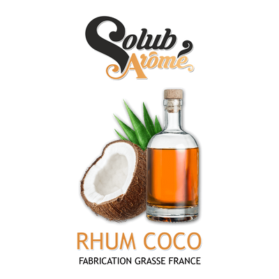 Ароматизатор Solub Arome - Rhum Coco (Ром з кокосом), 50 мл SA107