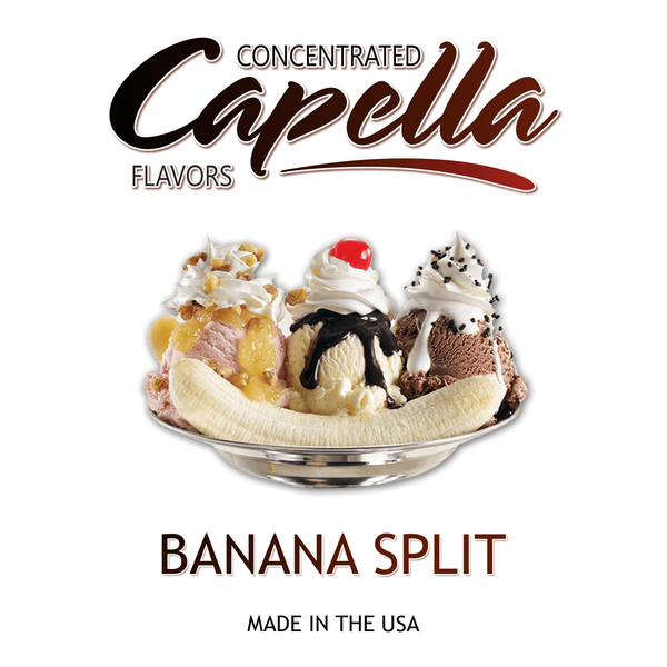 Ароматизатор Capella - Banana Split (Банановий Десерт), 5 мл CP006