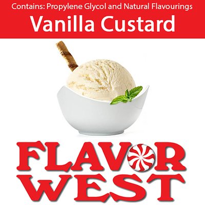 Ароматизатор FlavorWest - Vanilla Custard (Ванильный заварной крем), 5 мл FW138
