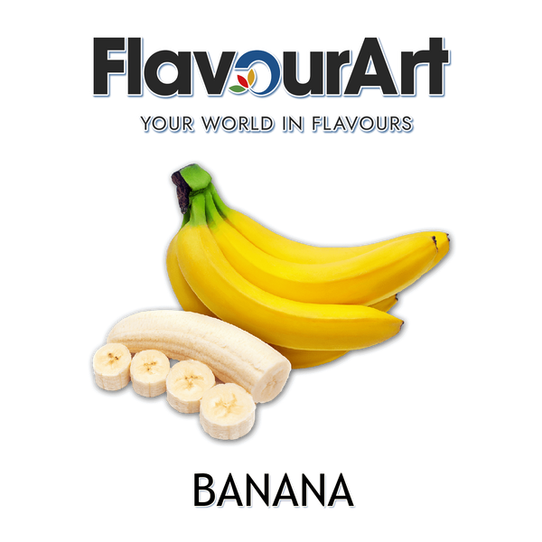 Ароматизатор FlavourArt - Banana (Банан), 50 мл FA009