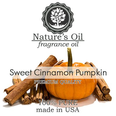 Аромаолія Nature's Oil - Sweet Cinnamon Pumpkin (Солодкий гарбуз з корицею), 5 мл NO75