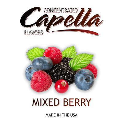 Ароматизатор Capella - Mixed berry (Ягодный микс), 5 мл CP111