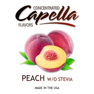 Ароматизатор Capella - Peach w/o Stevia (Персик), 30 мл CP121