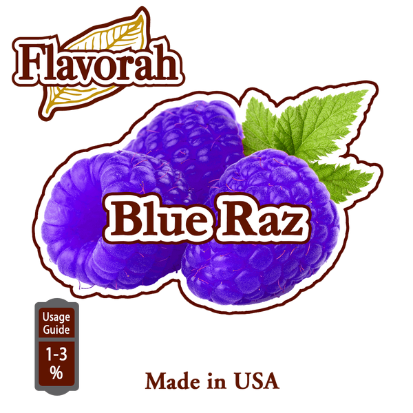 Ароматизатор Flavorah - Blue Raz (Синя малина), 10 мл FLV36