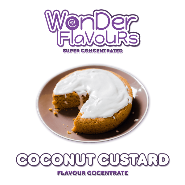Ароматизатор Wonder Flavours (SC) - Coconut Custard (Кокосовий крем), 10 мл WF011