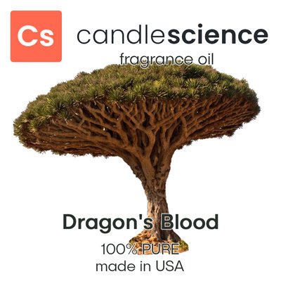 Аромамасло CandleScience - Dragon's Blood (Кровь Дракона), 5 мл CS019