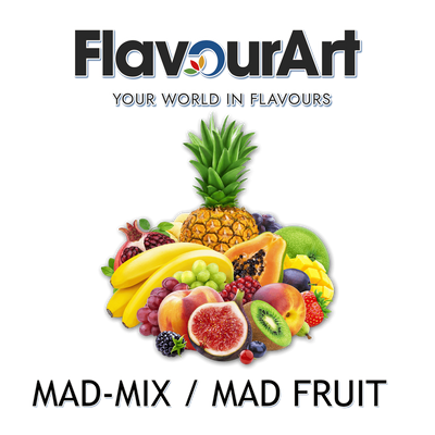 Ароматизатор FlavourArt - Mad-Mix | Mad Fruit (Енергетик), 5 мл FA070