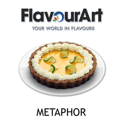 Ароматизатор FlavourArt - Metaphor (Кремовий пиріг з ванільно-цитрусовим джемом), 50 мл FA080