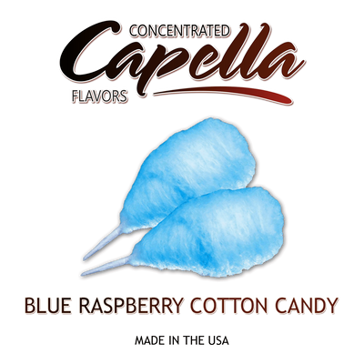 Ароматизатор Capella - Blue Raspberry Cotton Candy (Малинова Солодка Вата), 120 мл CP011