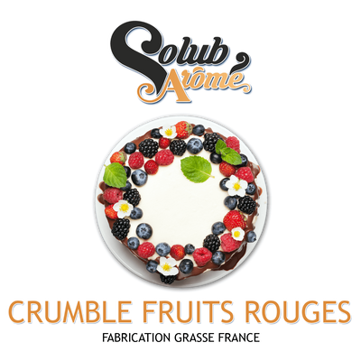 Ароматизатор Solub Arome - Crumble Fruits rouges (Малино-ягідний пиріг), 1л SA042