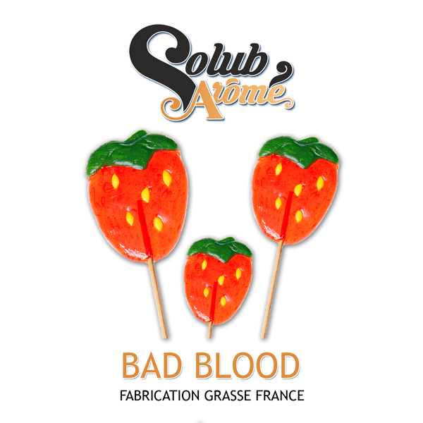 Ароматизатор Solub Arome - Bad Blood (Полунична цукерка), 50 мл SA002