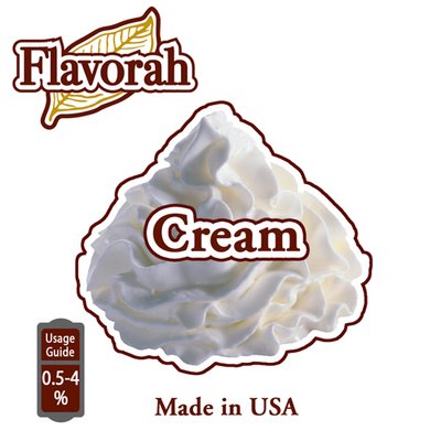 Ароматизатор Flavorah - Cream (Крем), 100 мл FLV09