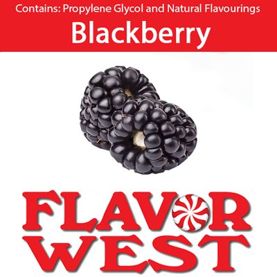 Ароматизатор FlavorWest - Blackberry (Ожина), 10 мл FW015