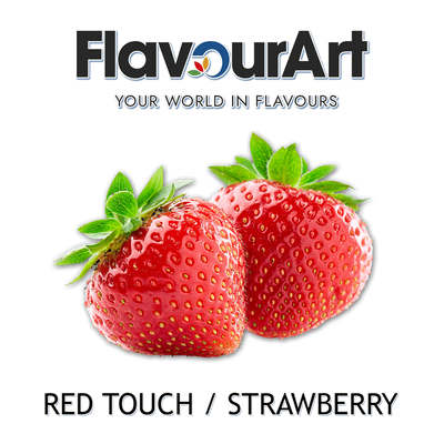 Ароматизатор FlavourArt - Red Touch | Strawberry (Полуниця), 10 мл FA101