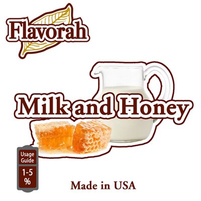 Ароматизатор Flavorah - Milk & Honey (Молоко з медом), 10 мл FLV18