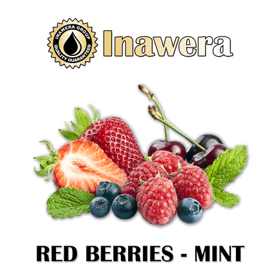 Ароматизатор Inawera - Red Berries - Mint (Червоні Ягоди - М'ята), 10 мл INW081