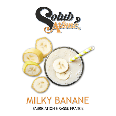 Ароматизатор Solub Arome - Milky banane (Банановий мілкшейк), 10 мл SA083