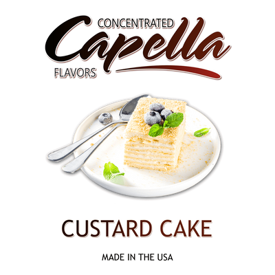 Ароматизатор Capella - Custard Cake (Торт із заварним кремом), 10 мл CP053