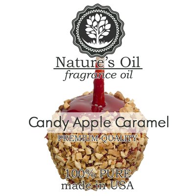 Аромамасло Nature's Oil - Candy Apple Caramel (Яблочные чипсы с карамелью, малиной и смородиной), 100 мл NO16