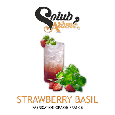 Ароматизатор Solub Arome - Strawberry Basil (Полуниця з базиліком), 50 мл SA114