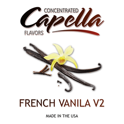 Ароматизатор Capella - French Vanilla V2 (Французька Ваніль), 30 мл CP064