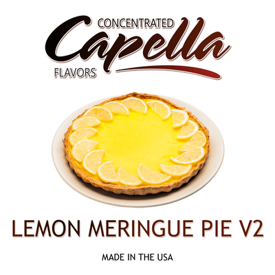 Ароматизатор Capella - Lemon Meringue Pie v2 (Лимонний Пиріг), 10 мл CP104