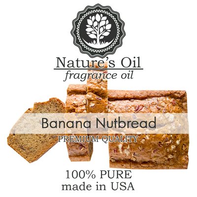Аромамасло Nature's Oil - Banana NutBread (Бананово-ореховый хлеб), 100 мл NO08