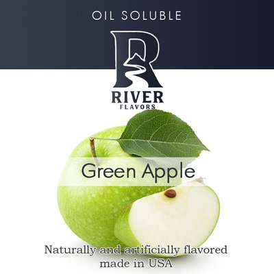 Аромаолія River - Green Apple (Хрумке зелене яблуко) , 100 мл RV02