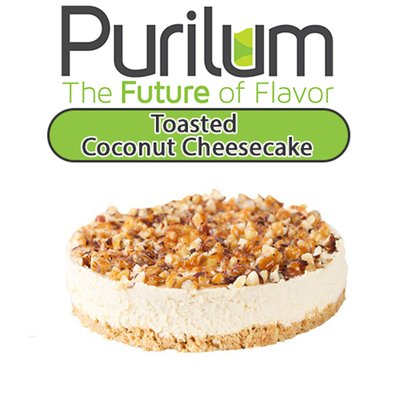Ароматизатор Purilum - Toasted Coconut Cheesecake (Чізкейк із підсмаженим кокосом), 50 мл PU041