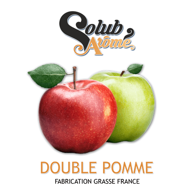 Ароматизатор Solub Arome - Double Pomme (Мікс червоного та зеленого яблука), 50 мл SA045