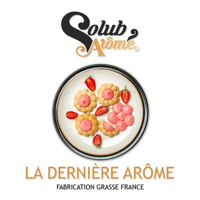 Ароматизатор Solub Arome - La dernière Arôme (Полуничне цукрове печиво з вершками), 50 мл SA075