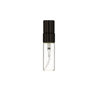 Скляний флакон спрей для парфумерії Чорний, 3 мл PG03-B