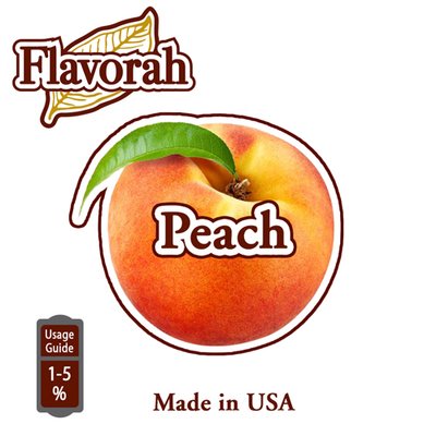 Ароматизатор Flavorah - Peach (Персик), 5 мл FLV20