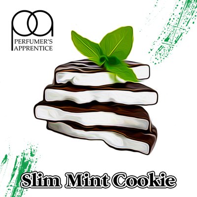 Ароматизатор TPA/TFA - Slim Mint Cookie (М'ятне печиво з шоколадною глазур'ю), 5 мл ТП0235