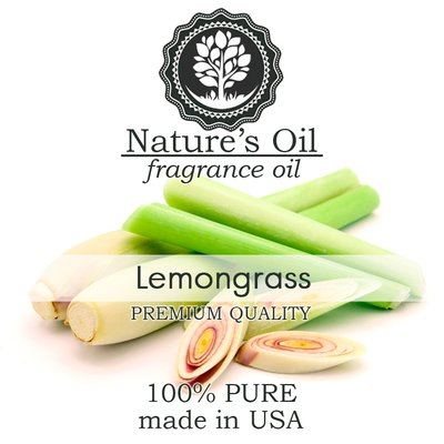 Аромамасло Nature's Oil - Lemongrass (Лемонграсс), 5 мл NO104