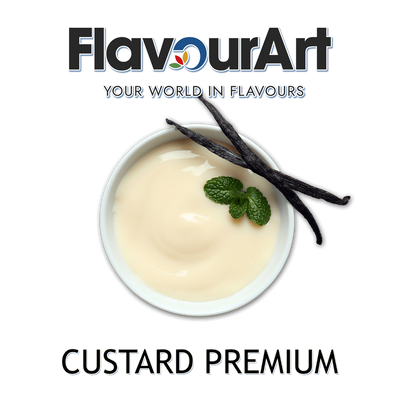 Ароматизатор FlavourArt - Custard Premium (Заварний крем), 100 мл FA044
