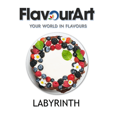 Ароматизатор FlavourArt - Labyrinth (Ванільний кекс з фруктами), 1л	 FA064