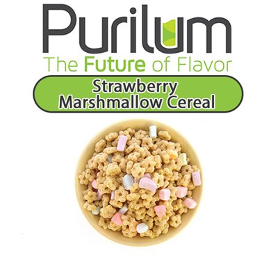 Ароматизатор Purilum - Strawberry Marshmallow Cereal (Полуничний зефір та рисові пластівці), 50 мл PU032
