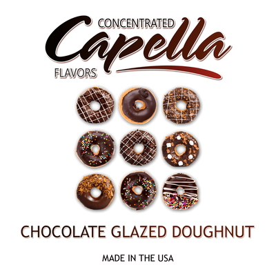 Ароматизатор Capella - Chocolate Glazed Doughnut (Шоколадный Пончик), 5 мл CP036