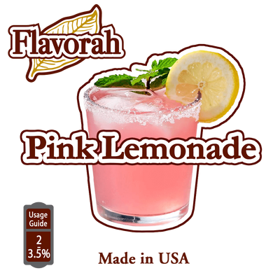 Ароматизатор Flavorah - Pink Lemonade (Рожевий лимонад), 30 мл FLV58