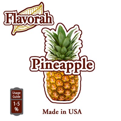 Ароматизатор Flavorah - Pineapple (Ананас), 50 мл FLV21