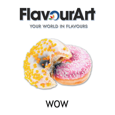 Ароматизатор FlavourArt - WOW (Смажений пончик із фруктовою начинкою), 1л	 FA125
