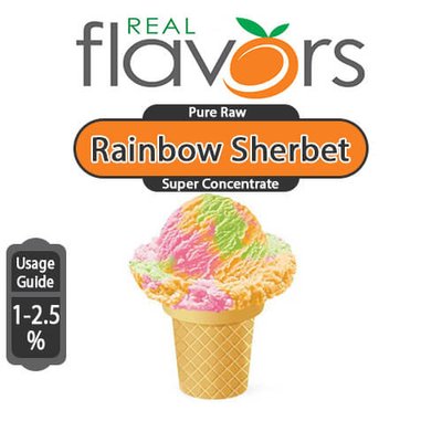 Ароматизатор Real Flavors - Rainbow Sherbet (Радужный щербет), 5 мл RF044