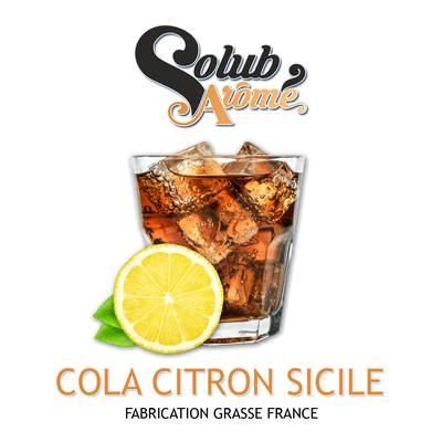Ароматизатор Solub Arome - Cola Citron Sicile (Кола з лимоном), 1л SA038
