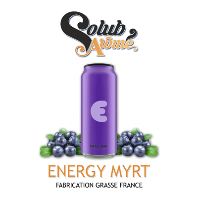 Ароматизатор Solub Arome - Energy Myrt (Чорничний енергетик), 50 мл SA048