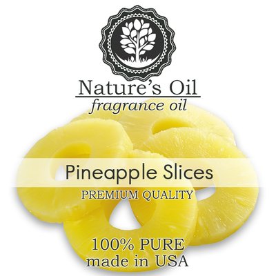Аромамасло Nature's Oil - Pineapple Slices (Ломтики ананаса), 5 мл NO59